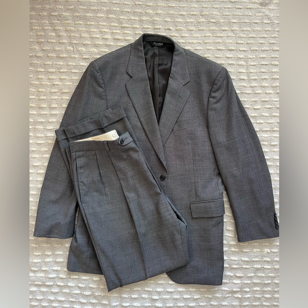 Joseph A Bank Wool Suit